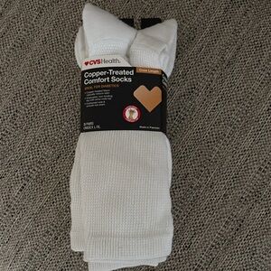 CVS copper treated comfort socks